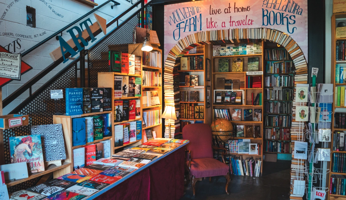 Perelandra Bookshop exterior